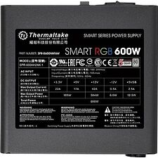 Блок питания Thermaltake ATX Smart RGB 600 80+ 600W (PS-SPR-0600NHSAWE-1)