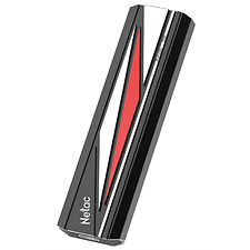 Внешний накопитель Netac USB-C 256GB черный (NT01ZX20L-256G-32BK)