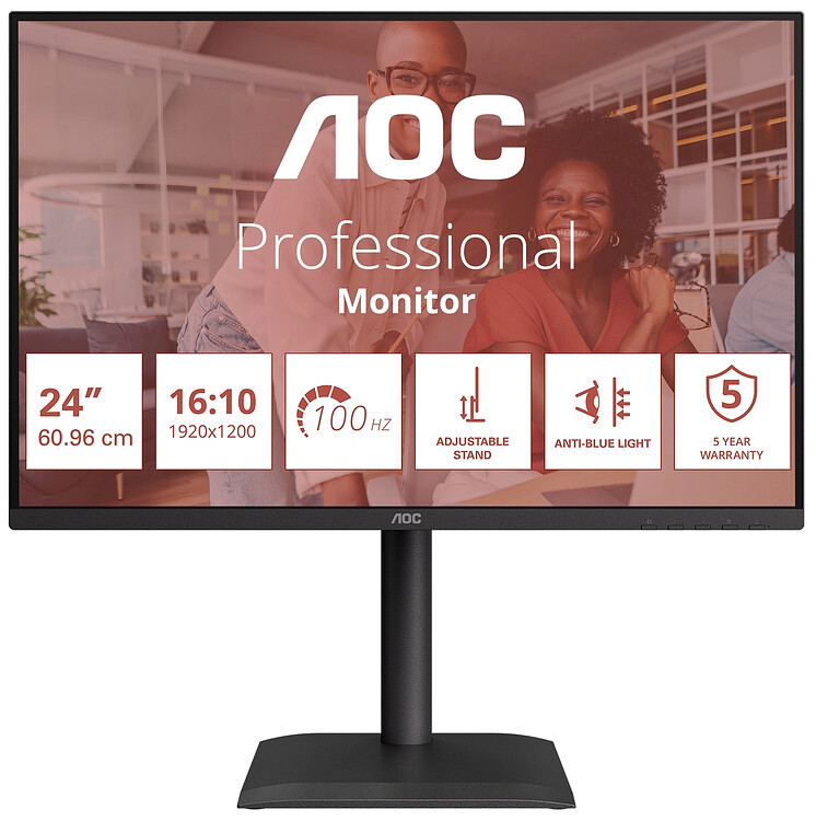 Монитор AOC X24E4U черный