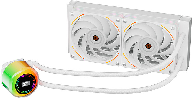 Система жидкостного охлаждения для процессора 1stPlayer CC 240 White (CC-240-WH)