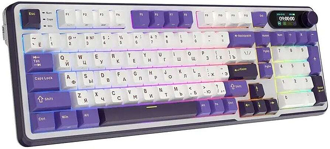 Клавиатура Royal Kludge RK-S98 Brown switch Blackberry