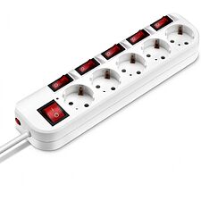 Сетевой фильтр Buro 500SH-3-SW-W белый