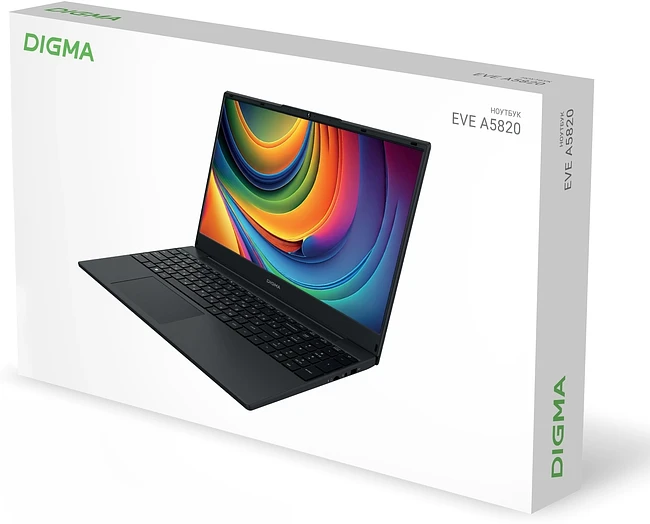 Ноутбук Digma EVE A5820 Black (DN15R3-ADXW01)