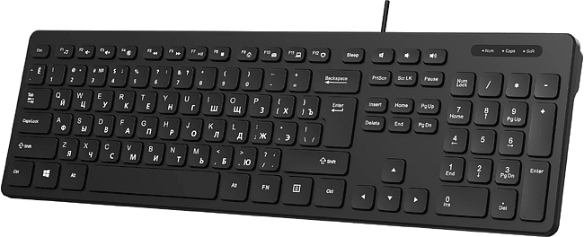 Клавиатура Oklick K733 черный (2027842)