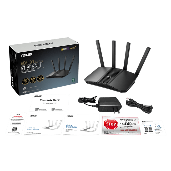 Роутер ASUS RT-BE82U Black