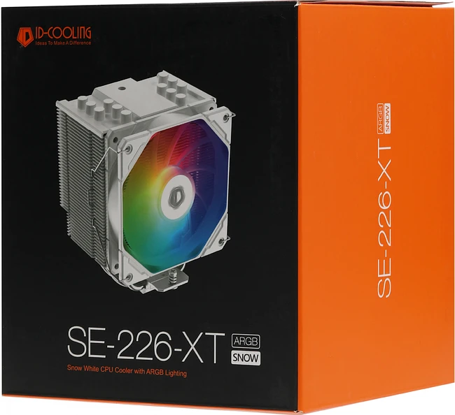 Кулер для процессора ID-Cooling SE-226-XT ARGB Snow
