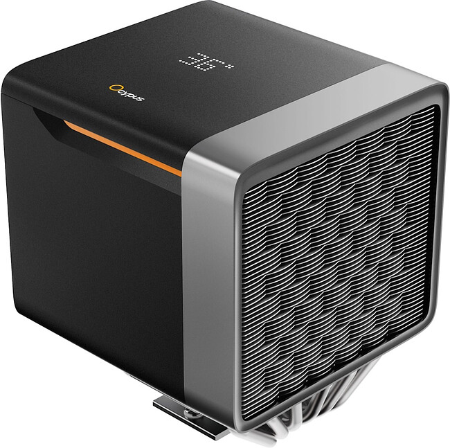 Кулер для процессора Ocypus Delta A62 EX BK Digital черный (Delta-A62-BK2NNWD00E-GL)