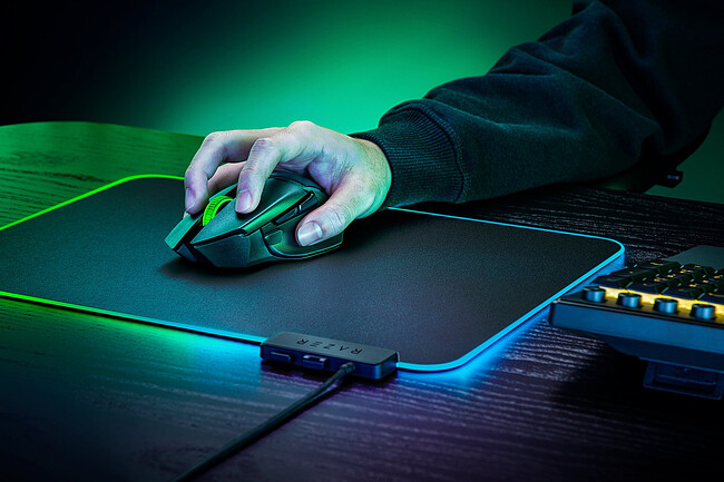 Мышь Razer Basilisk V3 X Hyperspeed черный (RZ01-04870100-R3G1)