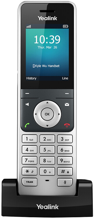 Дополнительная трубка для IP-телефона Yealink W56H