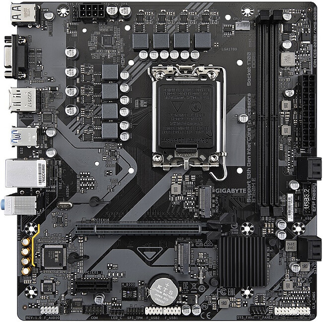 Материнская плата Gigabyte B760M E rev. 1.0