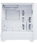 Корпус PcCooler C3D510 WH ARGB белый без БП (C3D510-WHP3-GL)