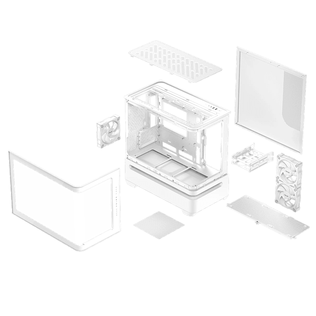 Корпус Asus Prime AP202 ARGB White без БП (90DC00P3-B19000)