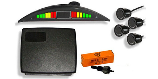 Парковочный радар Sho-Me Y-2616N04 Black