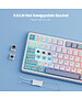 Клавиатура Royal Kludge RK-S98 Brown switch/Light Could
