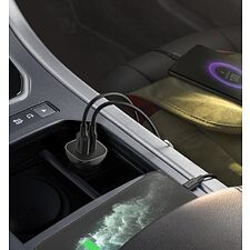 Автомобильное зарядное Ugreen CD130-30780 Silver (30780)