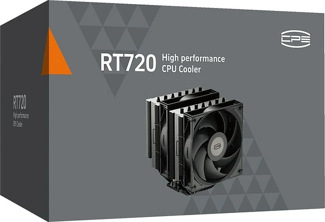 Кулер для процессора PCCooler RT720 TC черный (RT720TC-BKNWYX-GL)