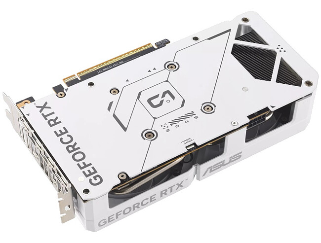 Видеокарта ASUS GeForce RTX 5060 Dual White OC 8GB GDDR7 DUAL-RTX5060-O8G-WHITE (90YV0N15-M0NA00)