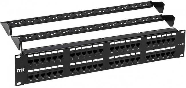 Патч-панель ITK PP48-2UC5EU-D05-1