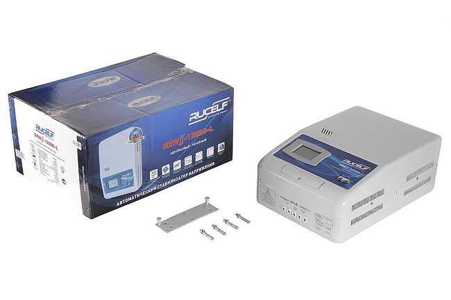 Стабилизатор напряжения Rucelf SRWII-12000-L
