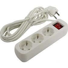 Сетевой фильтр Defender S330 белый (99234)