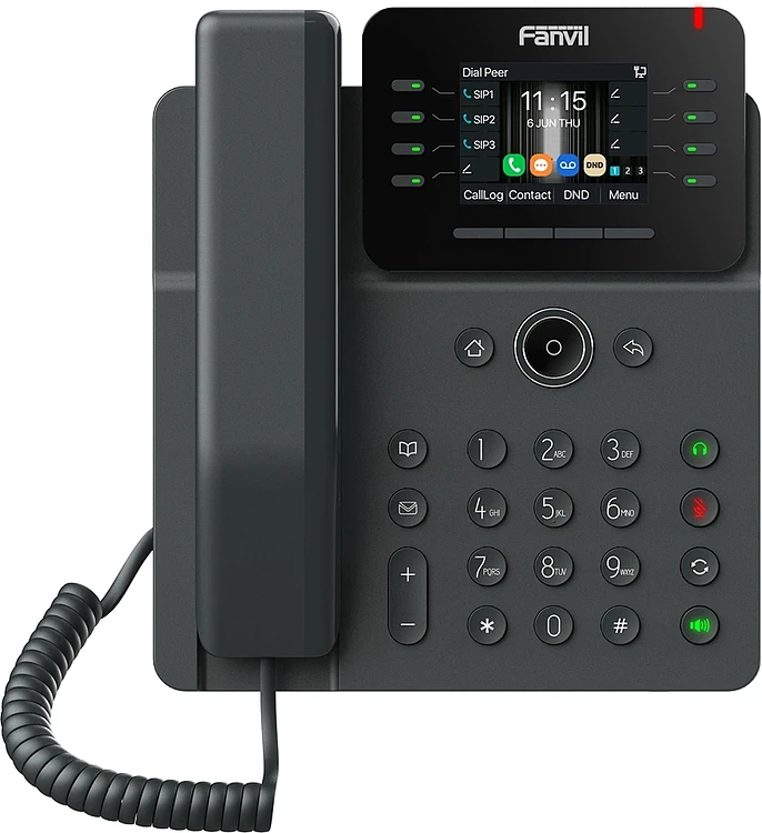 IP-телефон Fanvil V62W черный