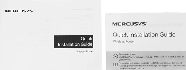 Роутер Mercusys MR25BE черный