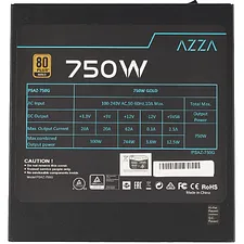 Блок питания Azza PSAZ-750G ATX 3.1 750W
