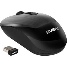 Мышь Sven RX-380W серый металлик (SV-020606)