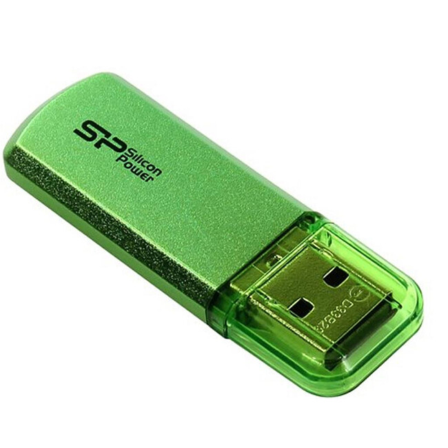 USB Flash-накопитель Silicon-Power Helios 101 64GB Green (SP064GBUF2101V1N)