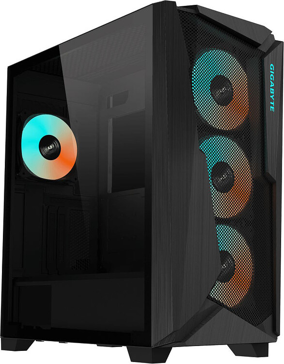 Корпус GigaByte Glass E-ATX без БП Black (C301)