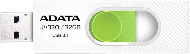 USB Flash-накопитель A-Data AUV320-512G-RWHGN 512GB белый/зеленый USB Flash-накопитель A-Data AUV320-512G-RWHGN 512GB белый/зеленый