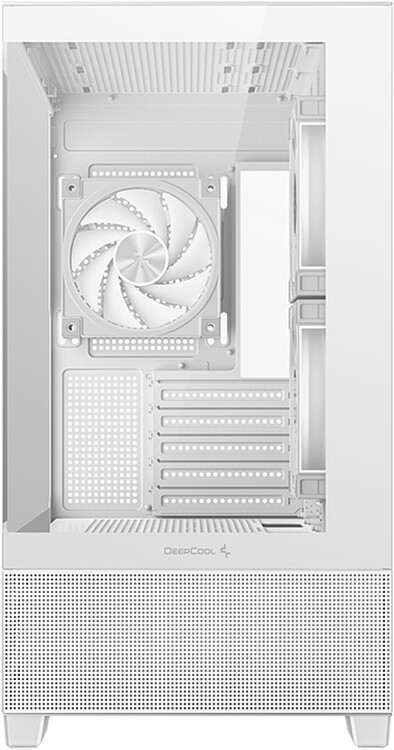 Корпус DeepCool CG380 3F WH ITX без БП белый (R-CG380-WHAGM3-G)