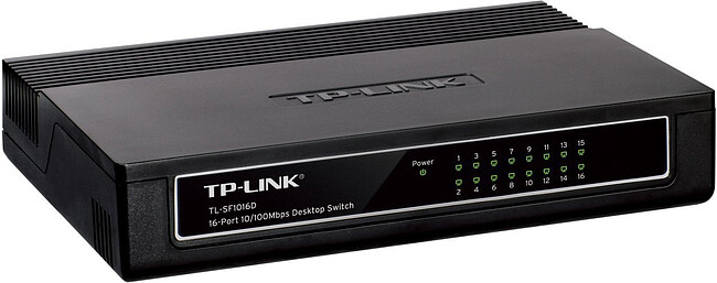 Коммутатор TP-Link TL-SF1016D