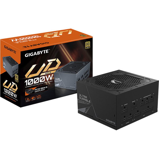 Блок питания GigaByte UD1000GM PG5 V2 1000W 80Plus Gold (GP-UD1000GM PG5 v2)