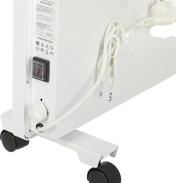 Конвектор Domfy DCW-CH1020 белый