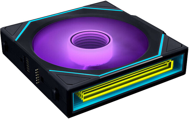 Вентилятор для корпуса Lian Li Uni Fan SL-INF Wireless 120 черный (G99.12SLIN1W1B.00)