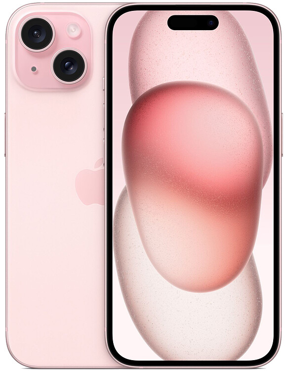 Смартфон Apple A3090 iPhone 15 128Gb розовый (MTP13HN/A)