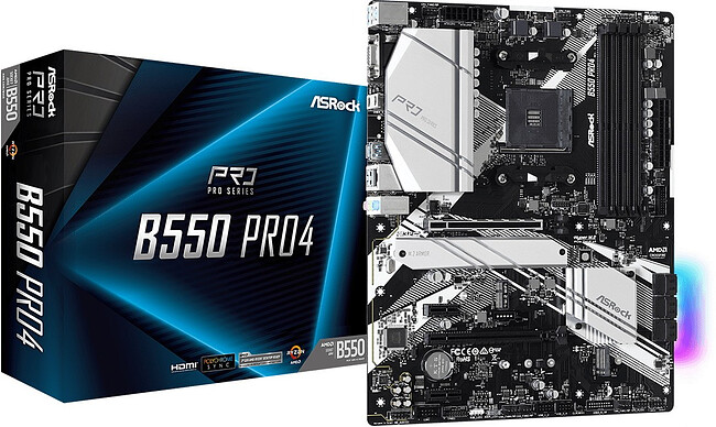 Материнская плата ASRock B550 Pro4 DDR4