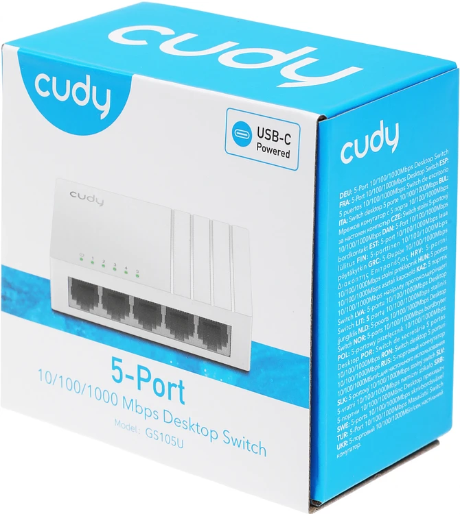 Коммутатор Cudy GS105U