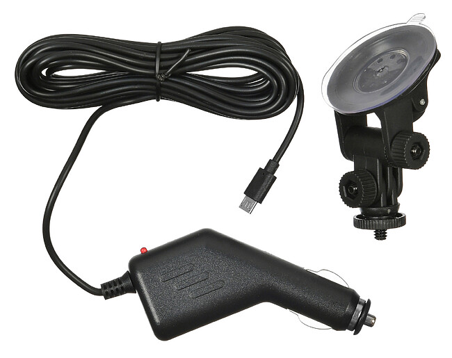 Автомобильный видеорегистратор Digma FreeDrive Action 4K WiFi черный