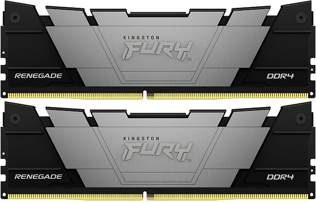 Оперативная память Kingston Fury Renegade Black 32GB DDR4 32Gb PC25600 (KF432C16RB12K2/32)