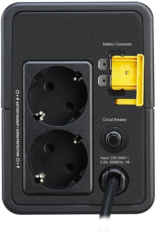 Источник бесперебойного питания APC Easy-UPS BVX700LUI-GR черный