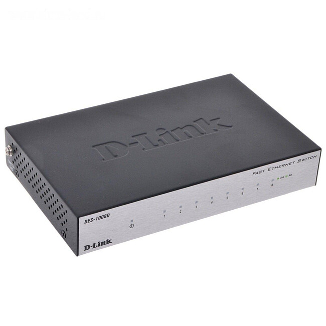 Коммутатор D-Link DES-1008D/L2B