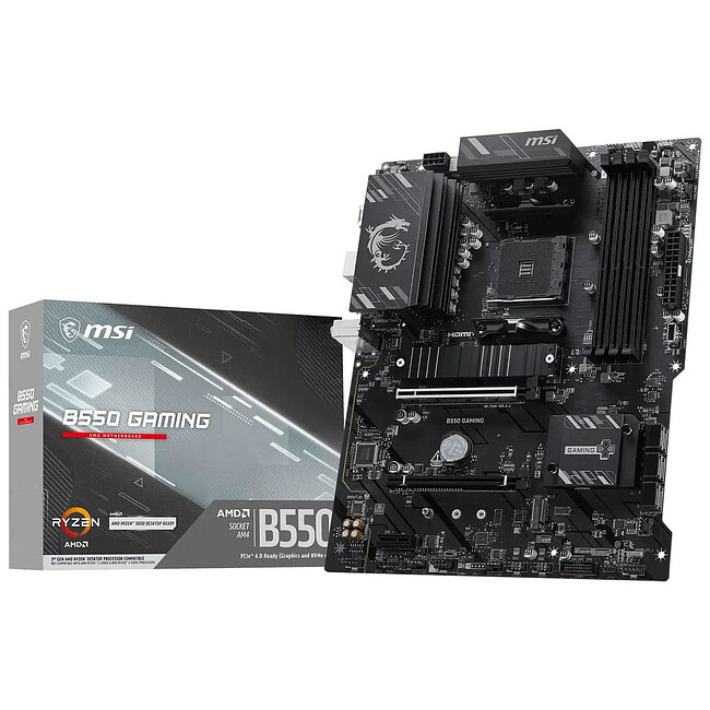 Материнская плата MSI B550 Gaming