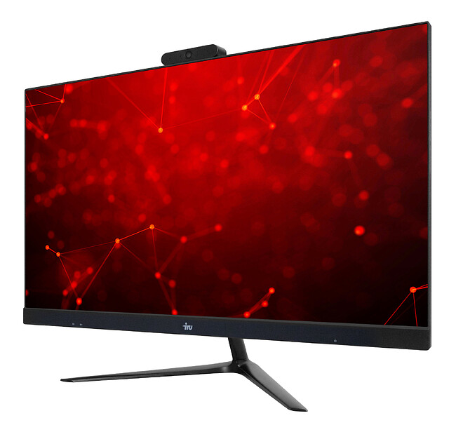 Моноблок IRU Агат 315 черный (1913370)