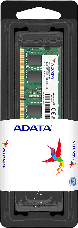 Оперативная память A-Data 16GB DDR4 SO-DIMM PC4-21300 (AD4S266616G19-SGN)