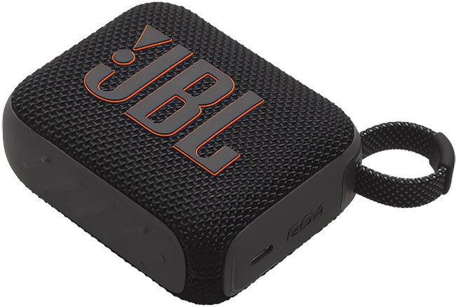 Беспроводная колонка JBL Go 4 Black (JBLGO4BLK)