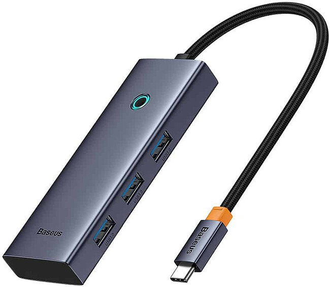 USB-хаб Baseus BS-OH150 Space Grey (B00052801811-00)