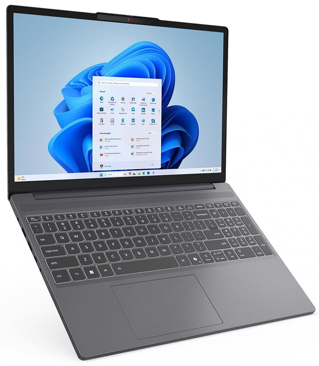 Ноутбук Lenovo IdeaPad Slim 3 15IRH10 Luna Grey (83K100VEIN)