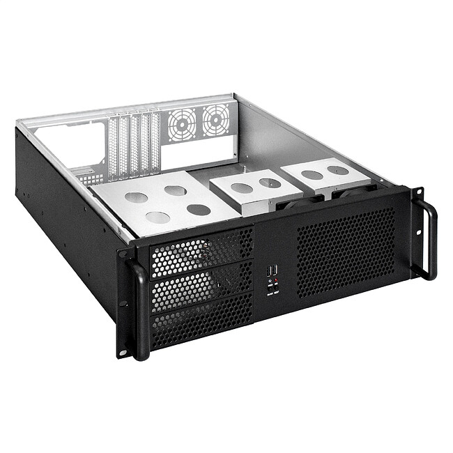 Корпус Exegate Pro 3U390-08 без БП (EX264270RUS)